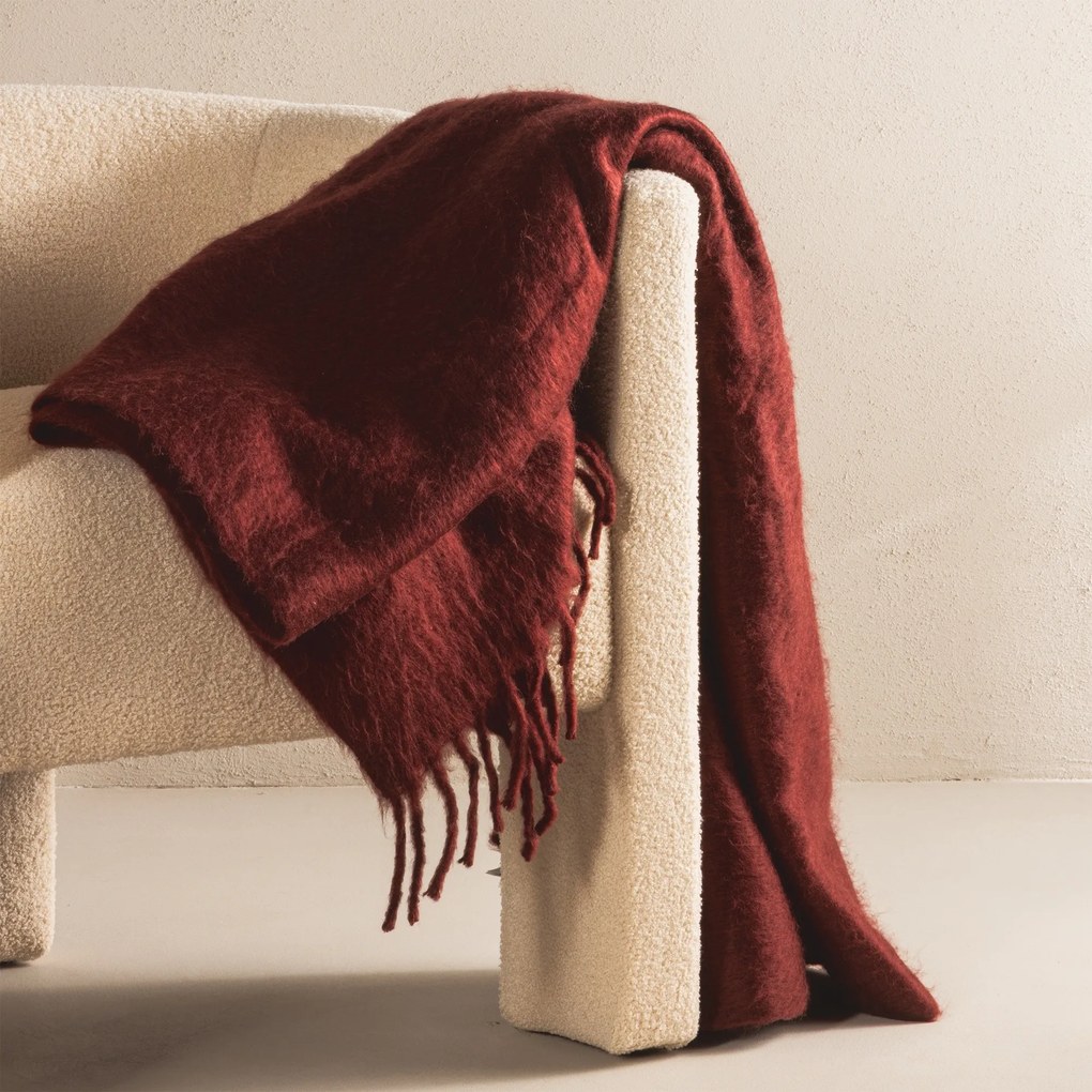 Designové křeslo Lorraine bouclé béžové