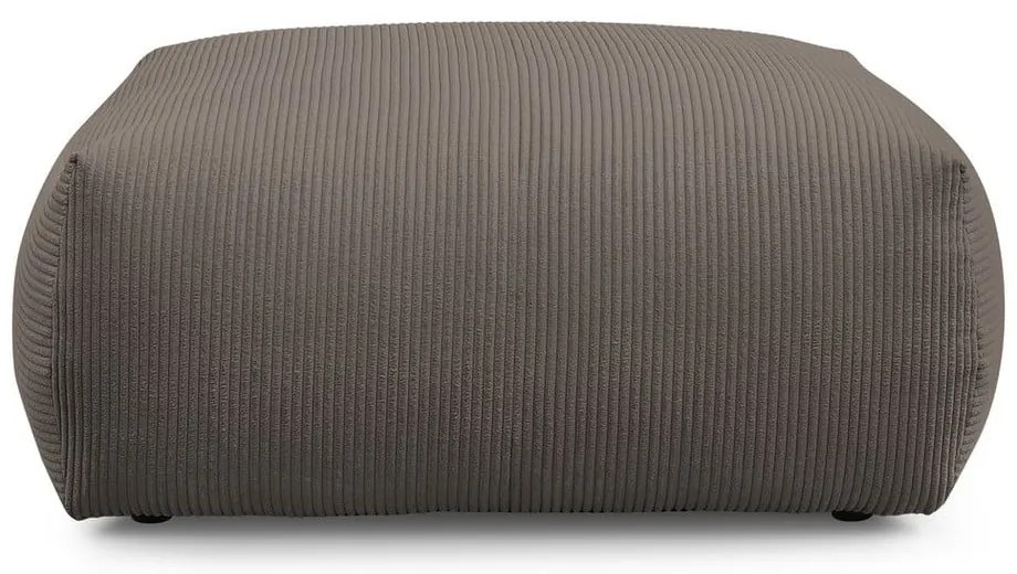 Sivo-hnedá menčestrová podnožka Voltaire – Bobochic Paris