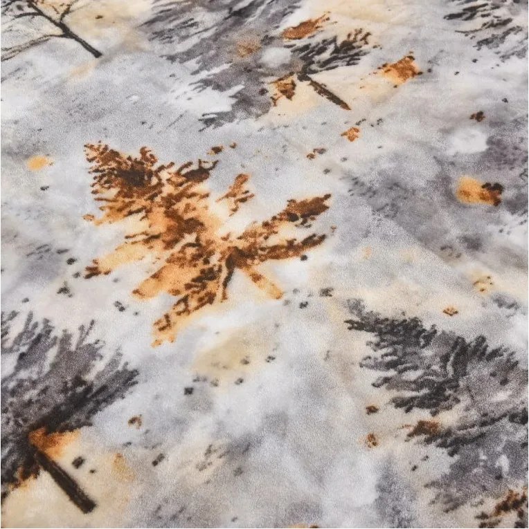 Jahu Deka z mikroplyšu – Zimný les 150×200 cm