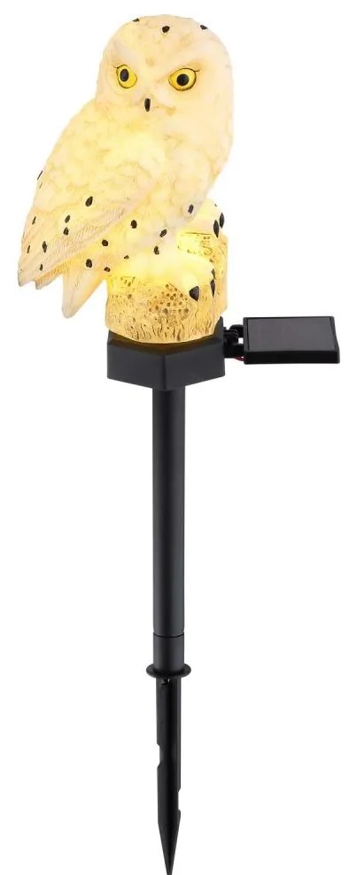 Globo 33874 - LED Solárne svietidlo SOLAR LED/0,06W/3V IP44 sova