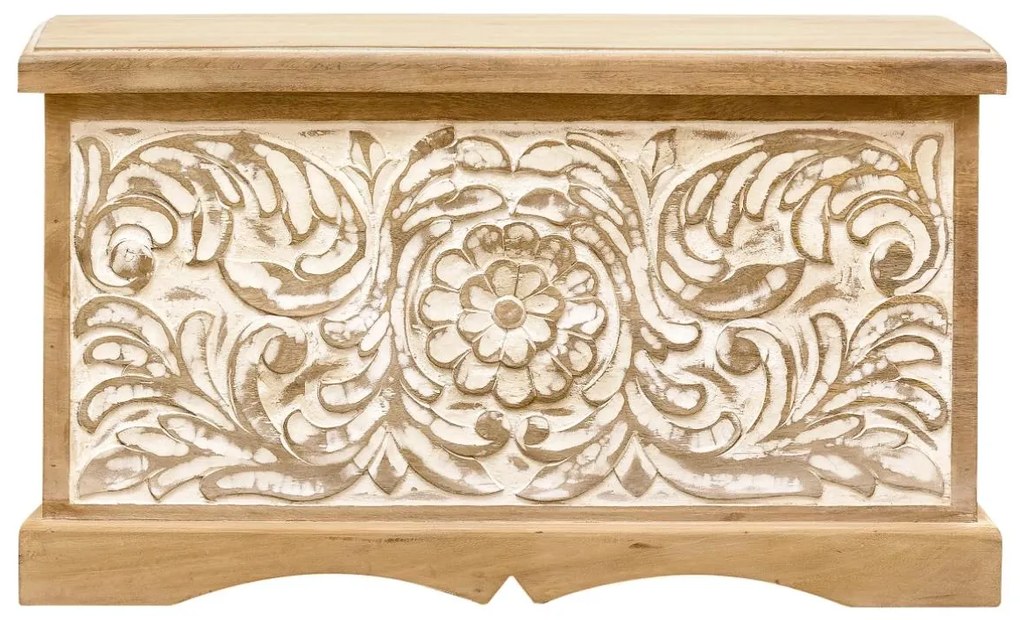 furniture-nabytek.cz - Úložná truhla z dreva mango 90x45x45