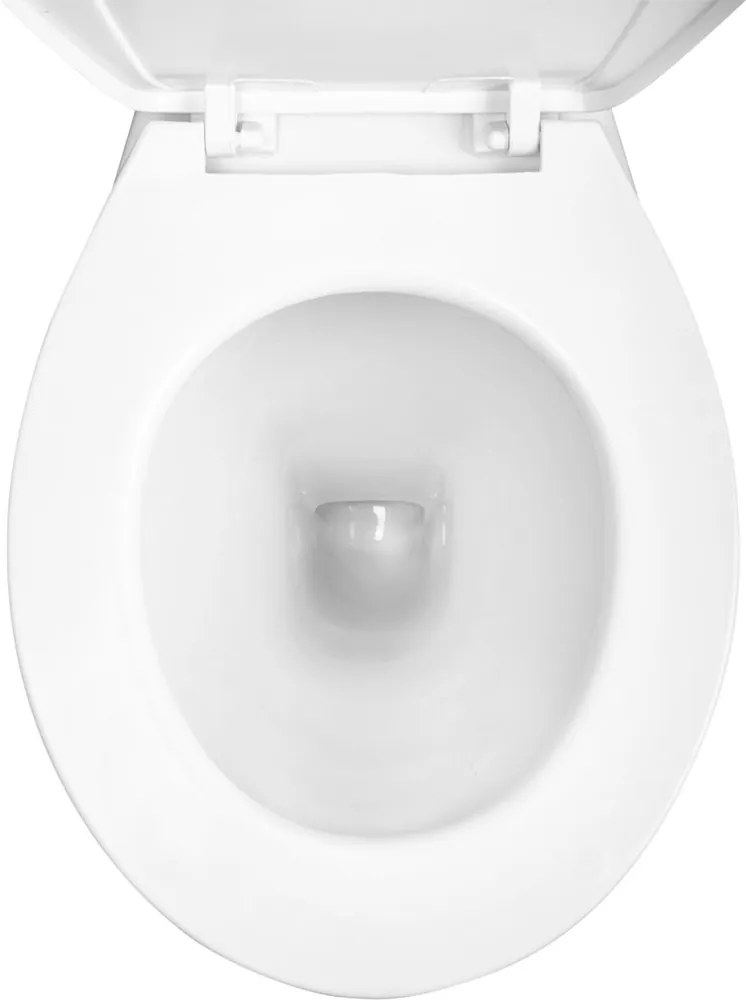 Novoterm WC kombi NV-Clear SO so spodným odpadom a WC sedadlom