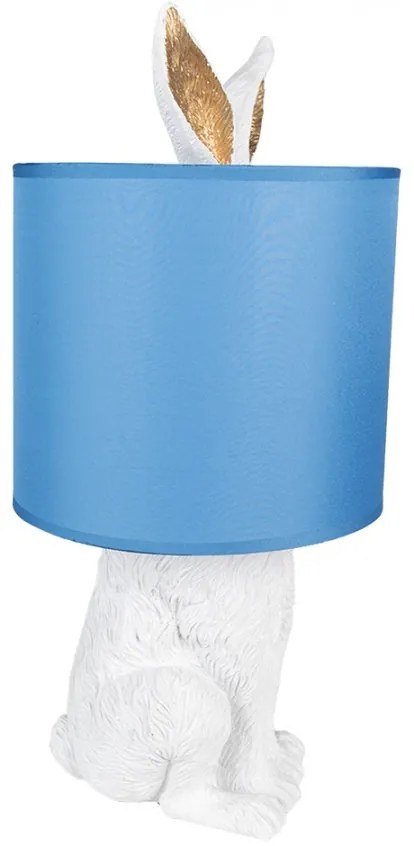 Modrá dekor lampa ZAJAC Ø20*43