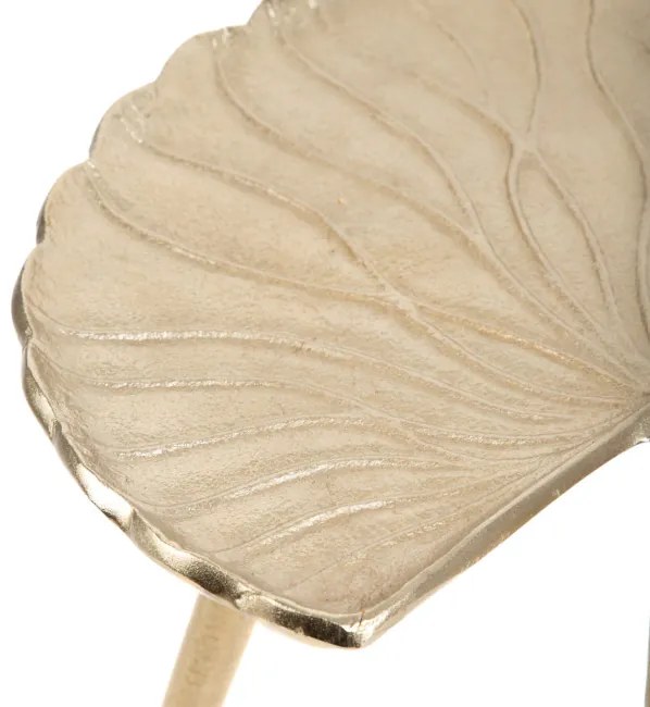 Príručný stolík TOA zlatý 894706