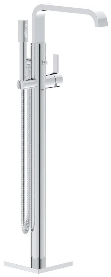 GROHE Allure - Páková vaňová batéria, DN 15, montáž do podlahy, chróm 32754002