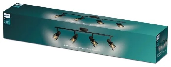 Philips - Bodové svietidlo PALMS 4xE14/25W/230V