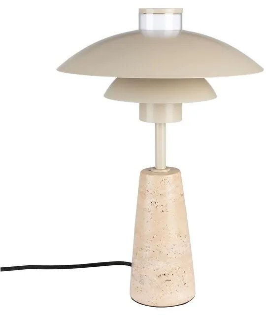 Béžová LED stmievateľná stolová lampa (výška 37 cm) Cole – Zuiver