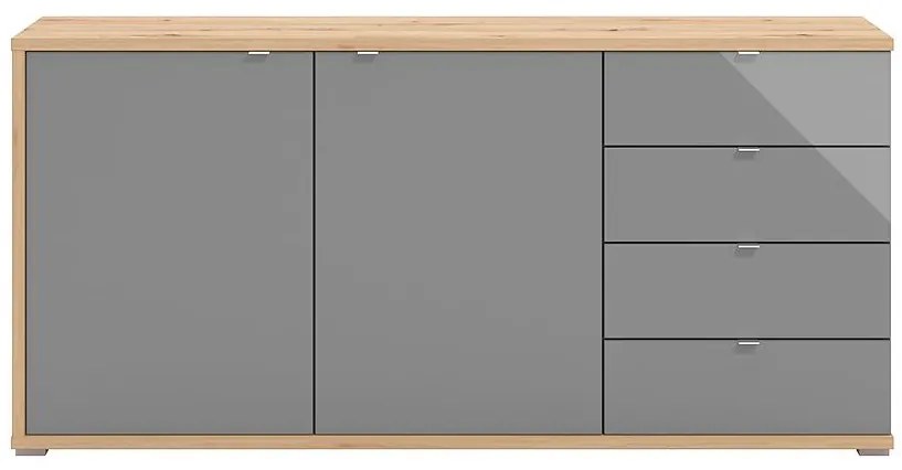 Komoda Andora 3K4F šedá 11011389