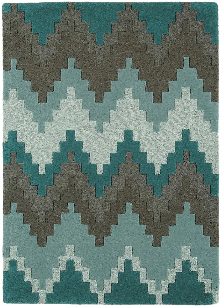 Masiv24 - Matrix koberec 120x170cm MAX21 Cuzzo - modrozelená