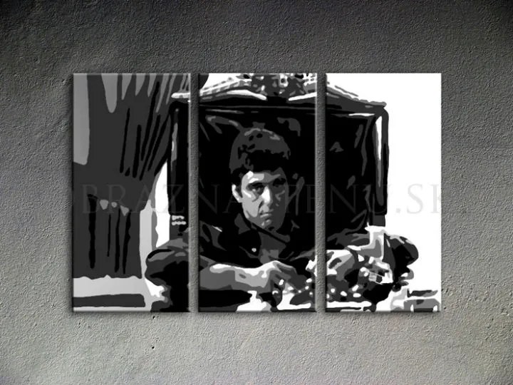 Ručne maľovaný POP Art obraz AL PACINO | rôzne rozmery
