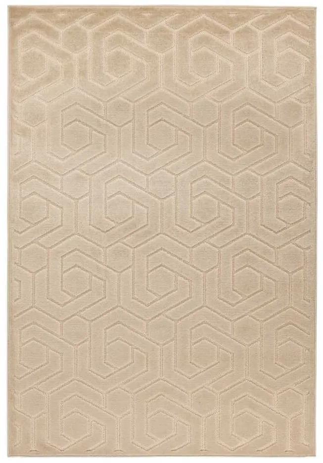 Lalee Kusový koberec Amira 202 Beige Rozmer koberca: 80 x 150 cm