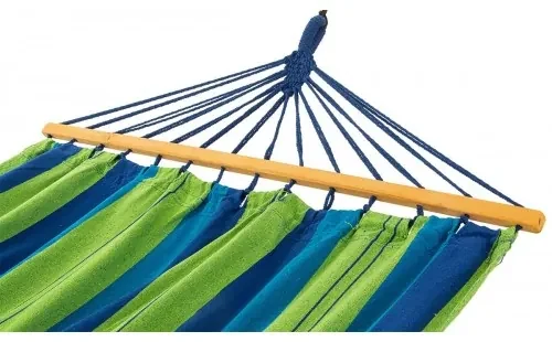 Hojdacia sieť pre 2 osoby 200 x 150 cm ROYOKAMP 586330 - zelená