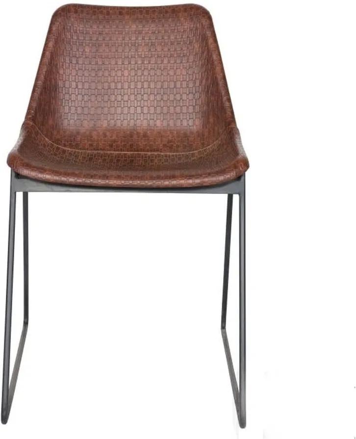 Hnedá stolička BePureHome Stainly