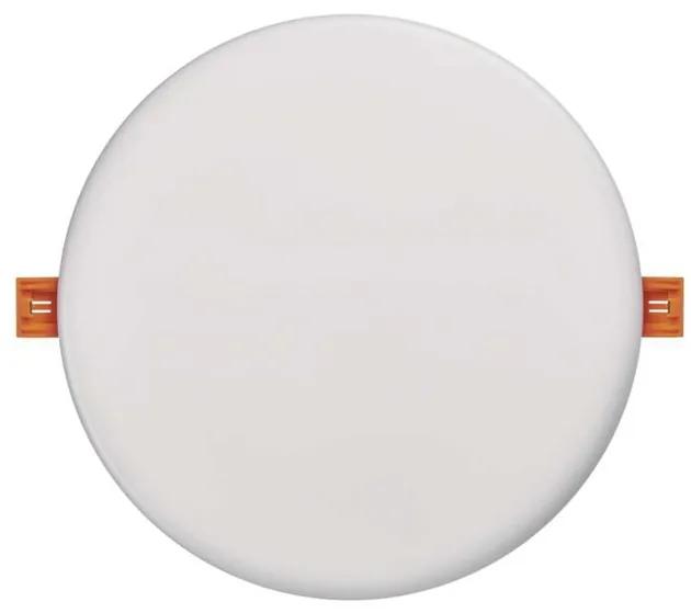 LED panel 185mm, kruhový vstavaný biely, 18W neutr. b., IP65 71802
