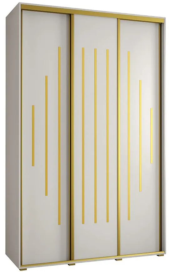 Skriňa 45 Canaris 12 160 biela/gold