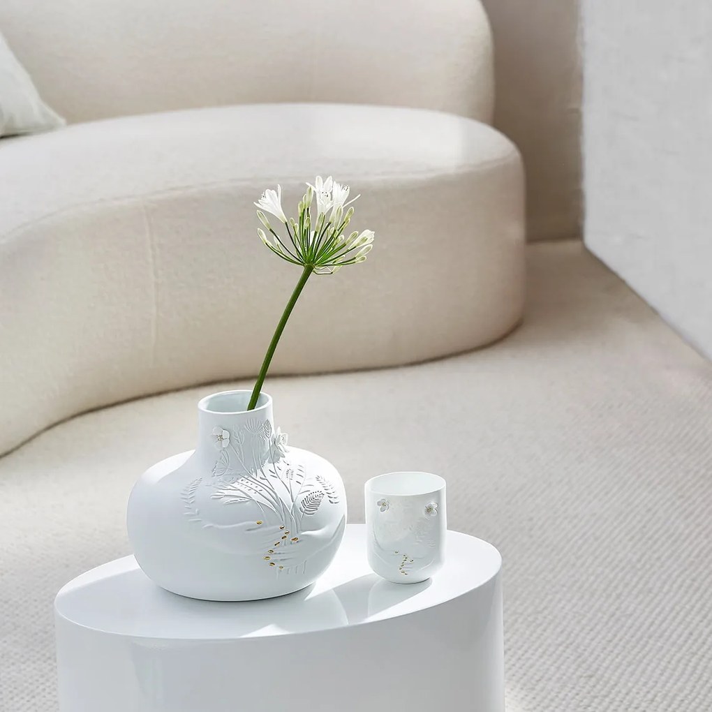 räder Porcelánový svietnik na čajovú sviečku Bouquet