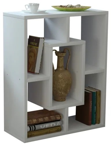 Odkladací stolík OVIS 64x51 cm biela