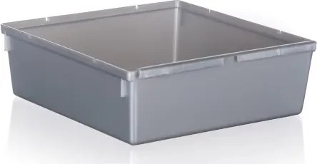 Organizér do šuplíku Pepe 15x15 cm, šedý%
