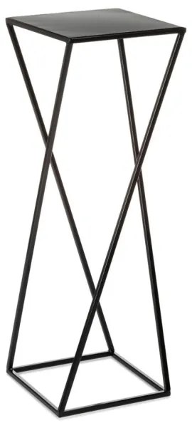 Stojan na kvety 70x24 cm čierna