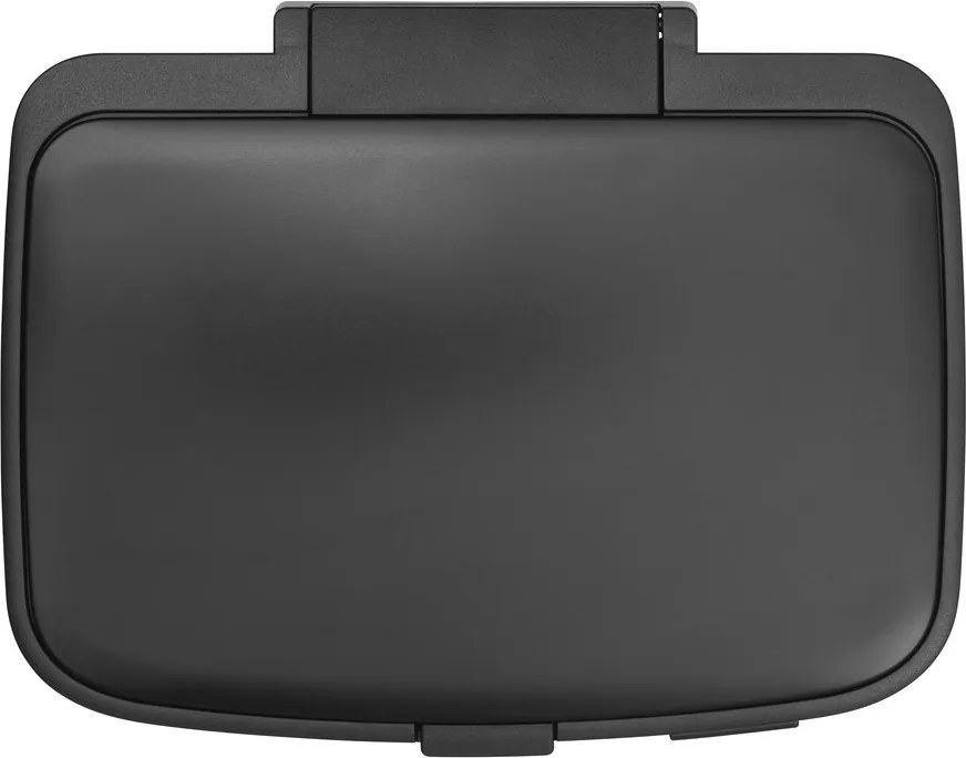 Matne čierny pedálový oceľový odpadkový kôš 12 l Bo – Brabantia