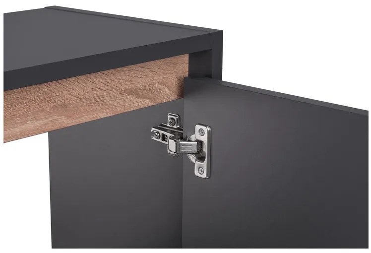 Livarno home Skrinka pod umývadlo Oslo, antracitová (100376959)