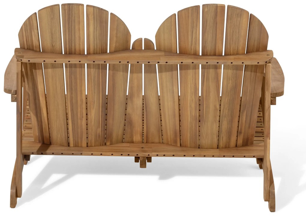 Adirondack dvojité relaxačné kreslo s vyťahovacou opierkou nôh