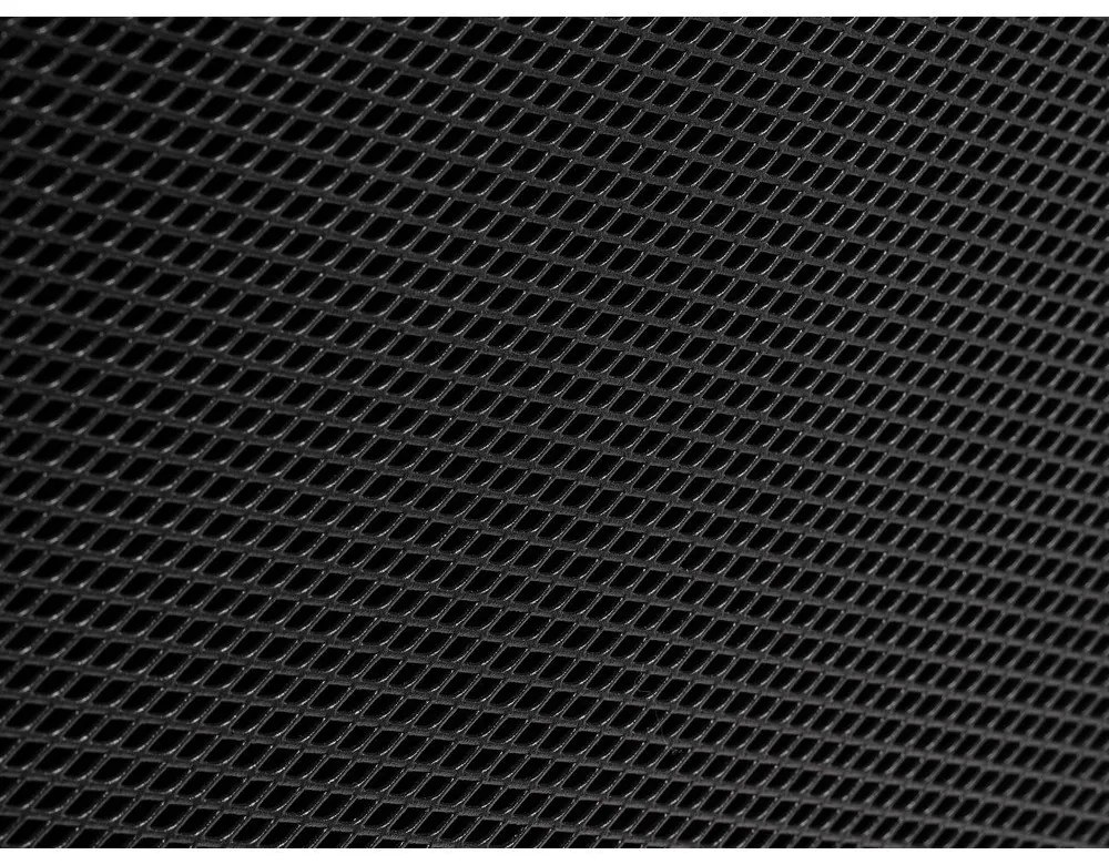 Čierna kovová knižnica 80x138 cm Malibu - Unique Furniture