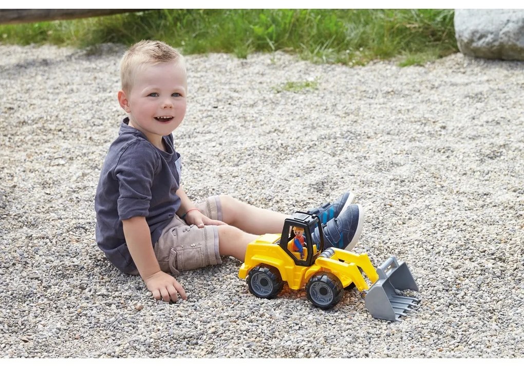 Lena Auto Truxx s figúrkou nakladač plast 37cm 24m + 04402