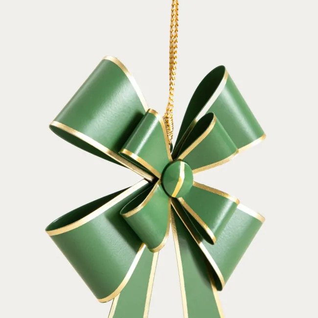 Závesná vianočná dekorácia ALESSIA mašľa 754319