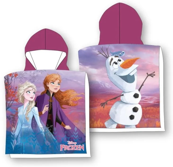 Detské pončo Ľadové kráľovstvo FARO