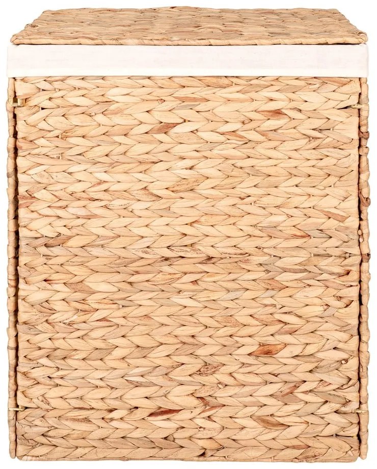 Kôš na bielizeň z vodného hyacintu v prírodnej farbe Passo – House Nordic