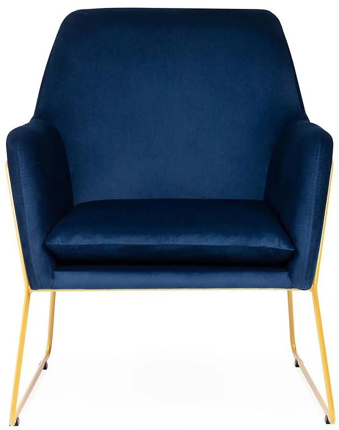 Kreslo Milan Bluvel 86/zlate