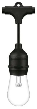 WiZ - LED RGBW Stmievateľná vonkajšia reťaz 12xLED 14,4m IP65 Wi-Fi