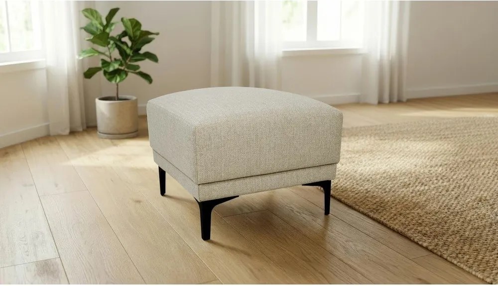 Béžová podnožka Chile – Scandic