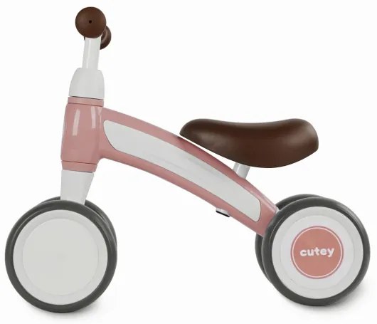 Odrážadlo Qplay Cutey Retro ružové