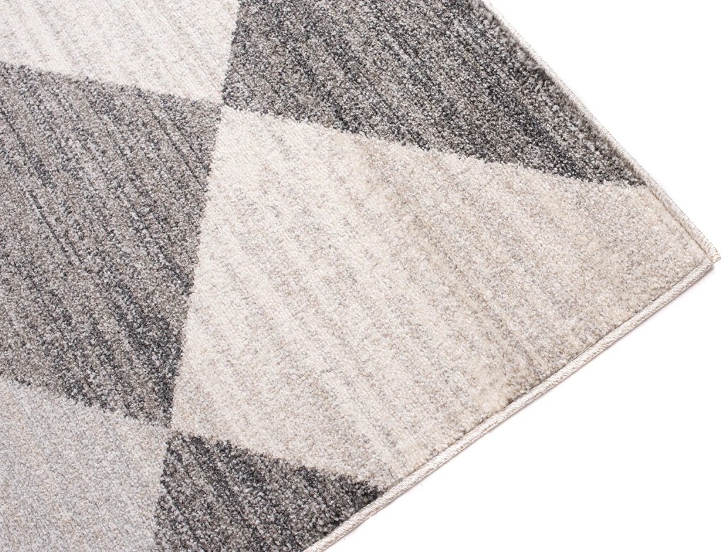 TA Koberec K188A TMAVOSIVÉ SARI B1X Rozmer: 60x100 cm