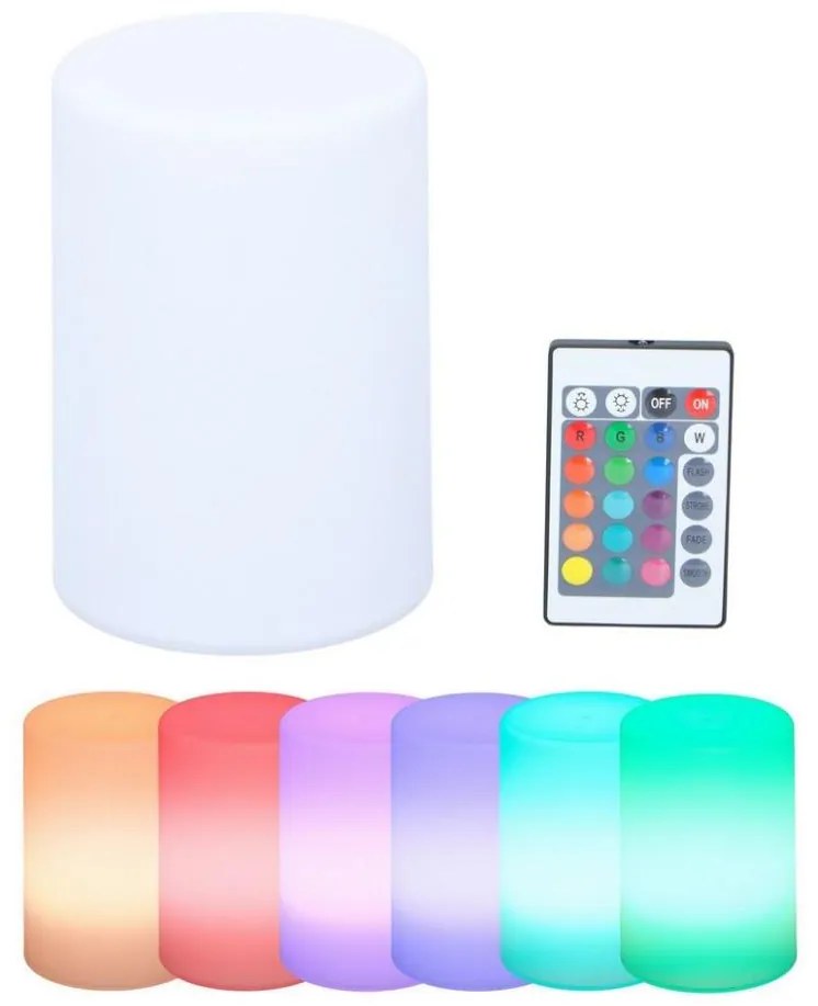 Grundig - LED RGB Stmievateľná stolná lampa LED/3xAAA + DO
