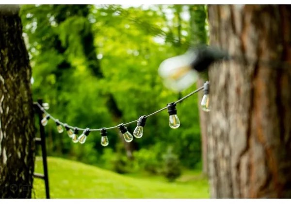 Vonkajšia dekoračná reťaz MIMOSA 20xE27/1,3W/230V IP44 10m