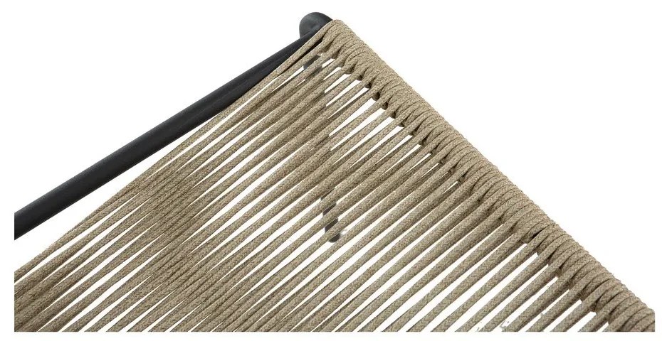 Béžové kovové stohovateľné jedálenské stoličky v súprave 2 ks Emily – Marckeric