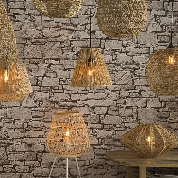 Atmosphera - Luster na lanku GIADA 1xE27/40W/230V juta