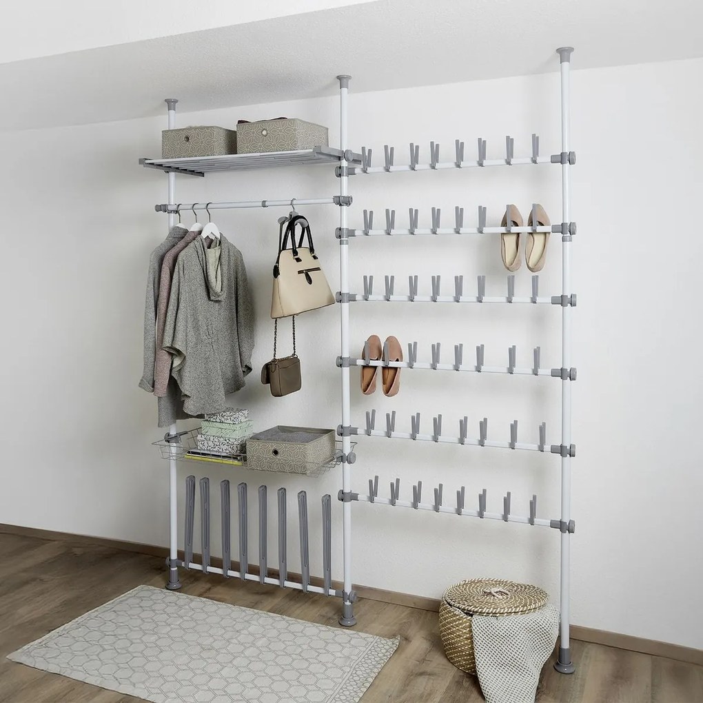 Wenko Sada 2 drôtených košov Herkules, biele