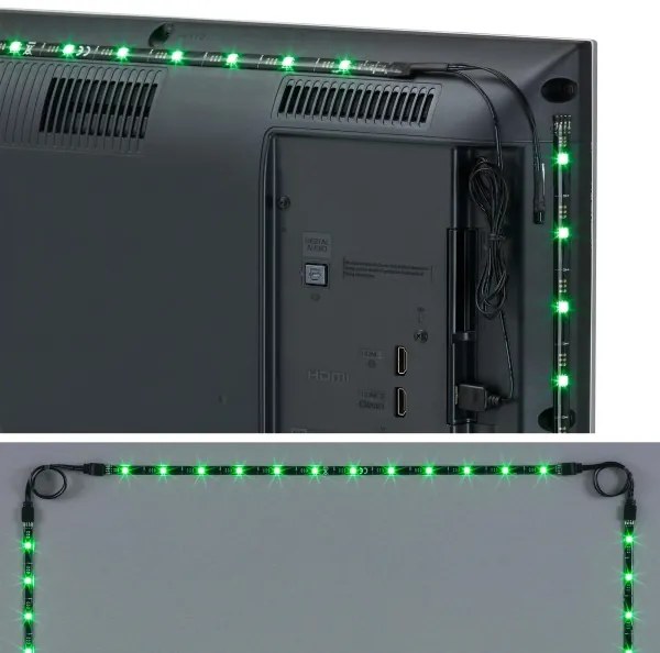 Brilo - LED RGBW Stmievateľný pásik pre TV 3m LED/2,5W/USB + DO