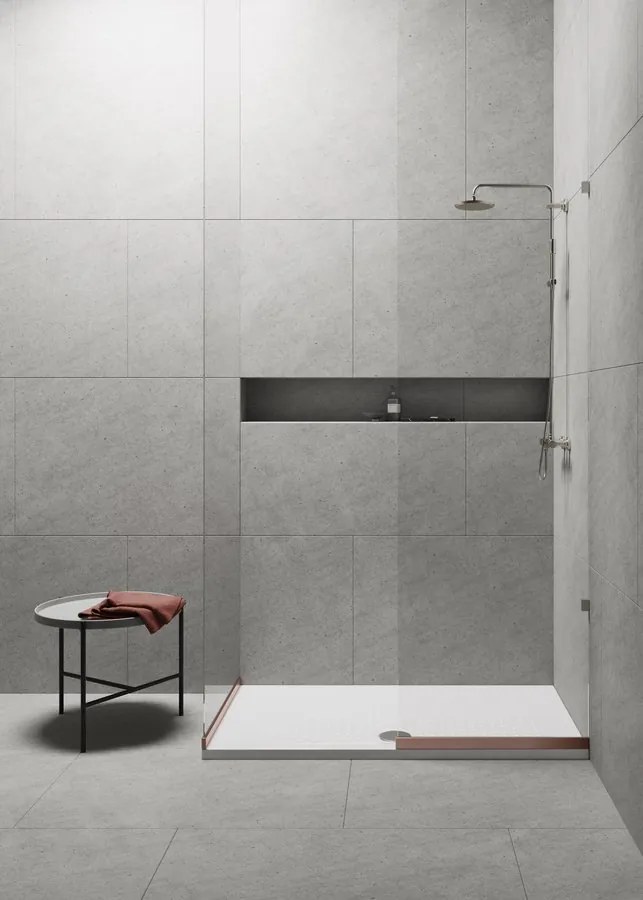 GSI GSI, Keramická sprchová vanička, obdĺžnik 100x80x4,5cm, biela ExtraGlaze, 438511