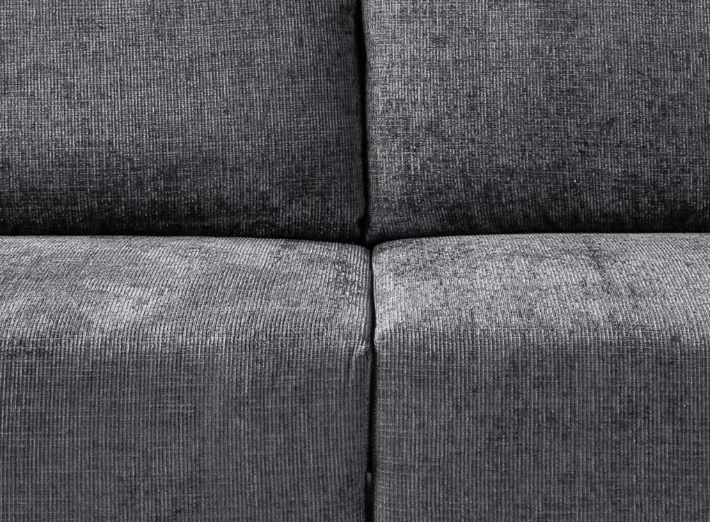 Rozkladacia pohovka Anafi, tmavo šedá látka