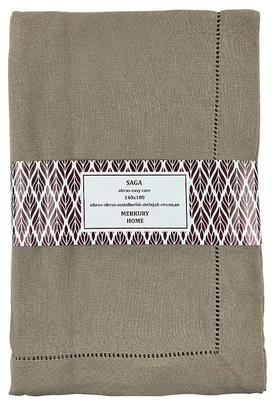 Obrus SAGA béžová 140x180 easy care