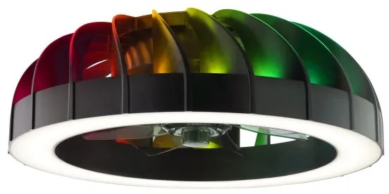 Brilliant - LED RGBW stropný ventilátor FANORA LED/30W/230V + DO