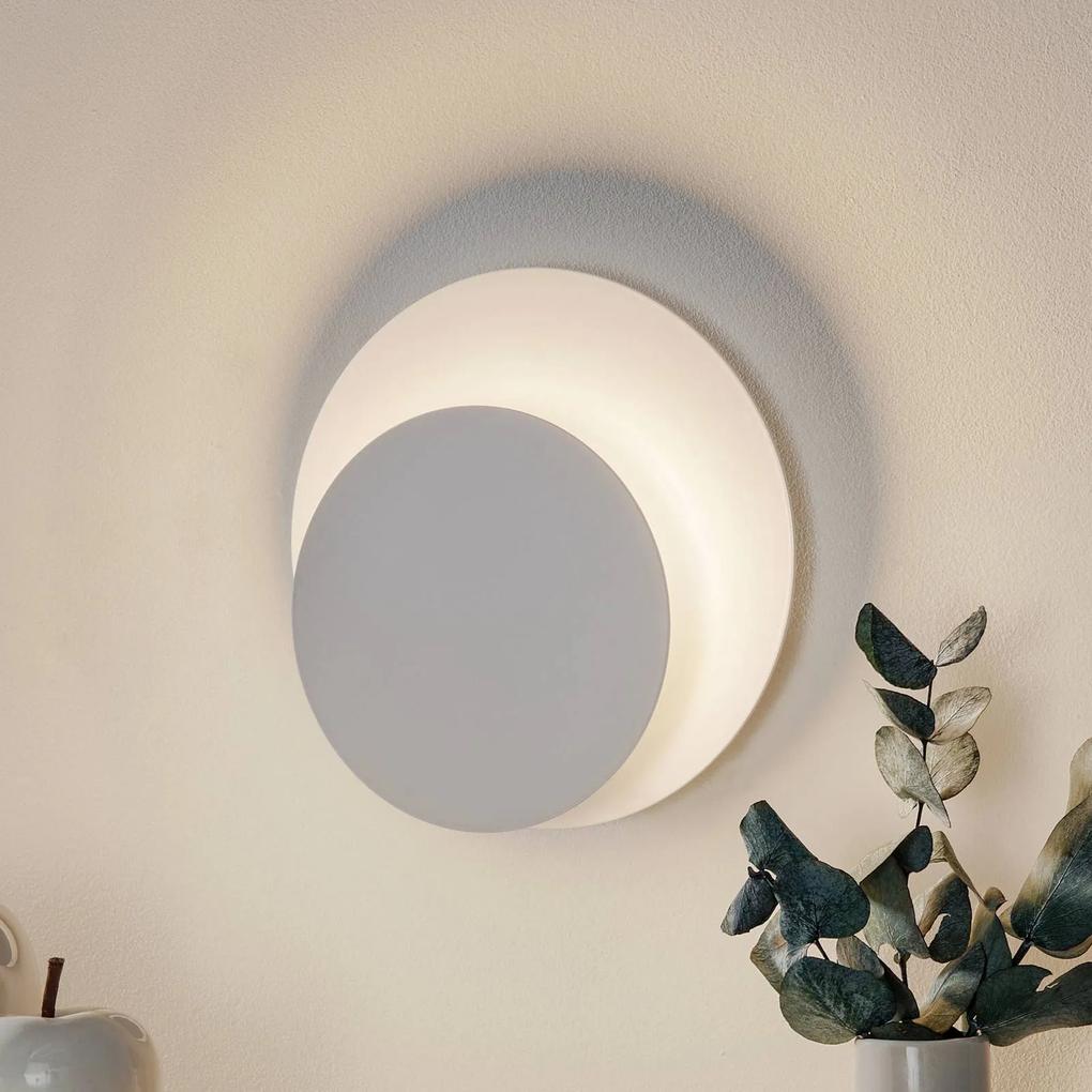 Nástenné svietidlo Circle okrúhly tvar, biele