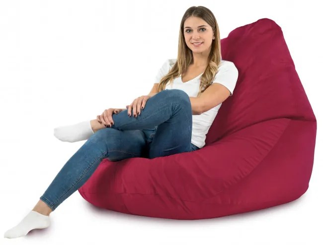 Sedací vak DROP XXL ružový