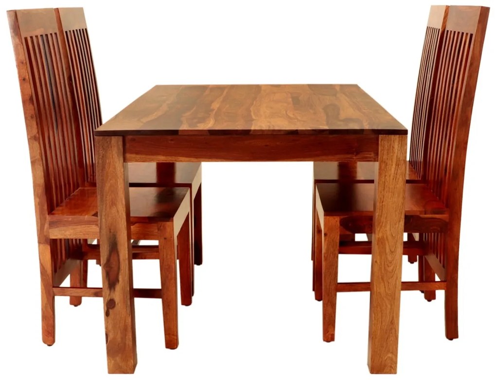 furniture-nabytek.cz - Jedálenský set pre 4 osoby Gani z indického masívu palisander