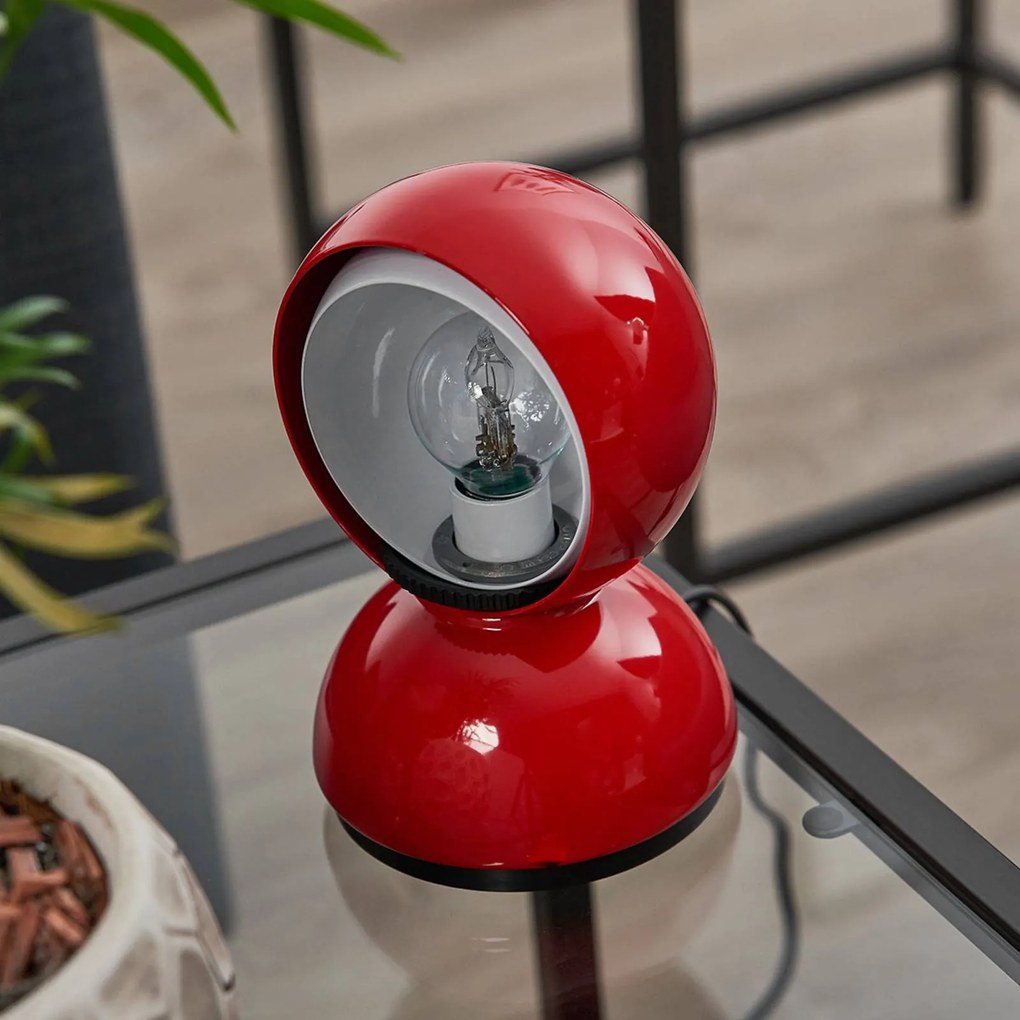 Artemide Eclisse stolná lampa, červená